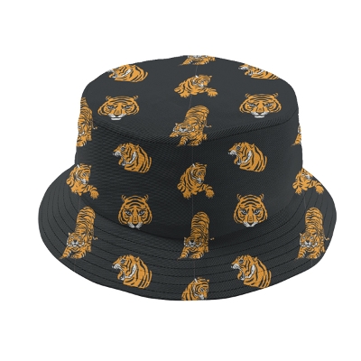 バケットハット フォトcap フォトプリント タイガー 帽子