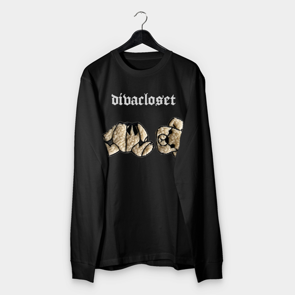 3D刺繍 ロンT Tシャツ 長袖 クマ 刺繍Tシャツ 3D刺繍 ロンT Tシャツ 長袖 クマ 全商品 DIVA CLOSET
