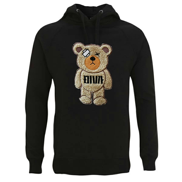 【 FL5 】 フランシュリッペ ★ ひょっこり くま 刺繍 パーカー FL5 】 フランシュリッペ ☆ ひょっこり くま 刺繍 パーカー