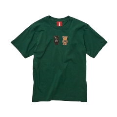 刺繍Tシャツ刺繍 ビッグシルエット Ｔシャツ　クマ