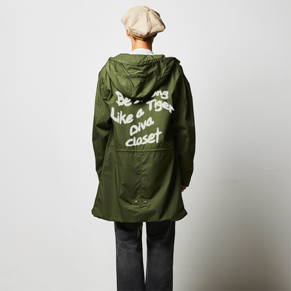 刺繍入り モッズコート 送料無料】モッズコート メンズ ミリタリー コットン M-51 ロング