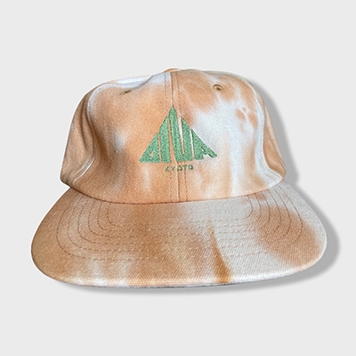 キャップ cap DIVA ロゴ刺繍タイダイ柄- 帽子 平ツバ フラット
