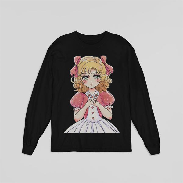 フォトプリント ロンT長袖 トップス アニメガール ロンT プリントT プリントt アニメガール Tシャツ 全商品 DIVA
