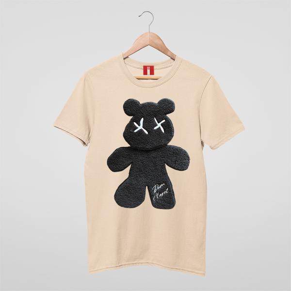クマ テディ ぷくぷく 刺繍 Tシャツ 3D刺繍 半袖 全商品 DIVA CLOSET