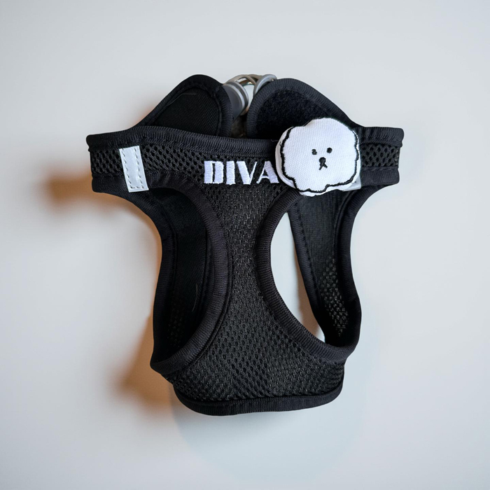 犬グッズ 名入れ 刺繍 名前入れ ハーネス harness 全商品 DIVA CLOSET